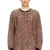 t-overt Long-sleeve T-shirt in destroyed jersey