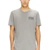 t-rawjust-v1 Acid-wash T-shirt with raw edges