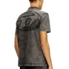 t-rejust-nc-den Polo shirt in denim-effect jersey
