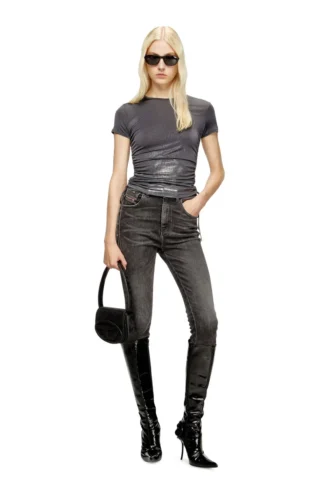 t-rey Jersey top with drawstring sides
