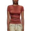t-rey Jersey top with drawstring sides