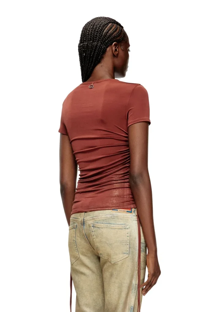 t-rey Jersey top with drawstring sides