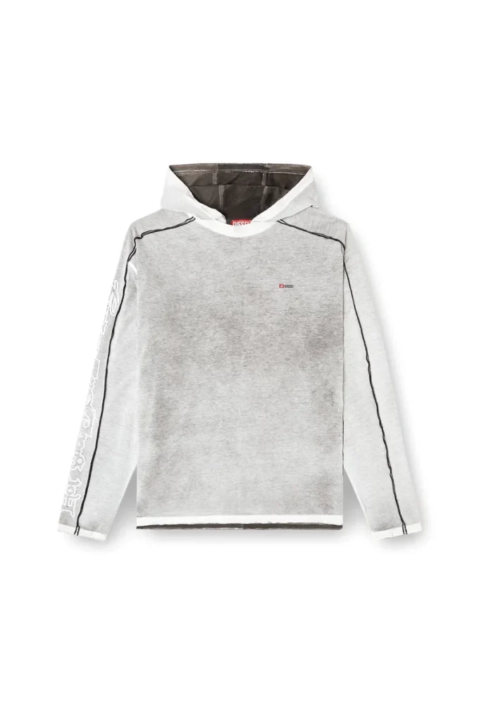t-riven-ls-hood Cotton hoodie with colour spray