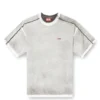 t-riven Relaxed cotton T-shirt with colour spray