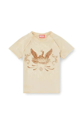 t-roweena Phoenix T-shirt with rhinestones