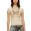 t-roweena Phoenix T-shirt with rhinestones