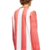 t-ruby Striped long-sleeve T-shirt with photo patches
