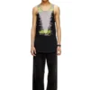t-shan Tank top with lyrics print