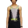 t-shan Tank top with lyrics print