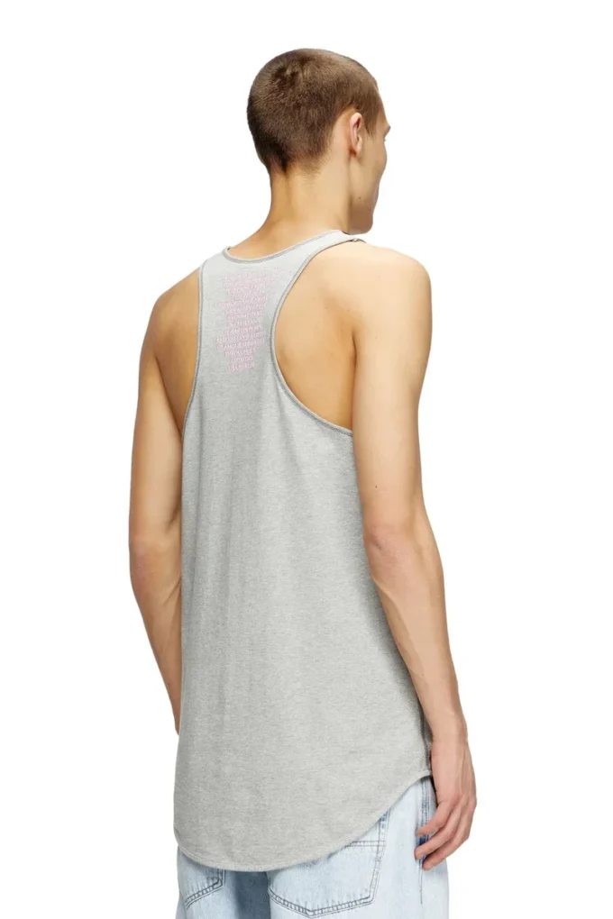 t-shan Tank top with lyrics print