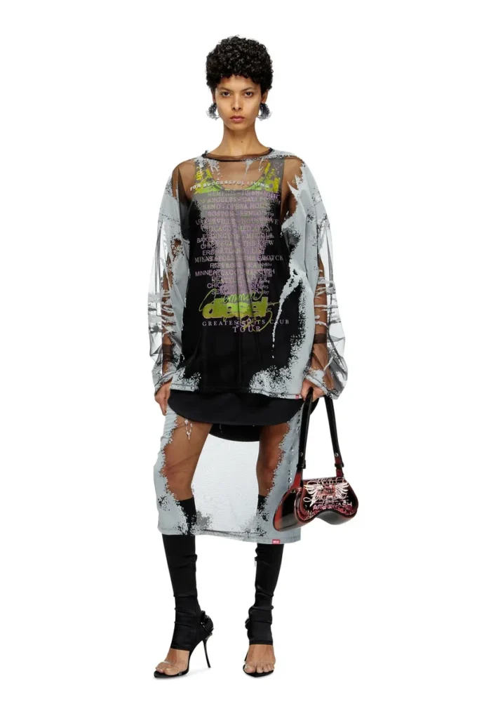t-shan Tank top with lyrics print