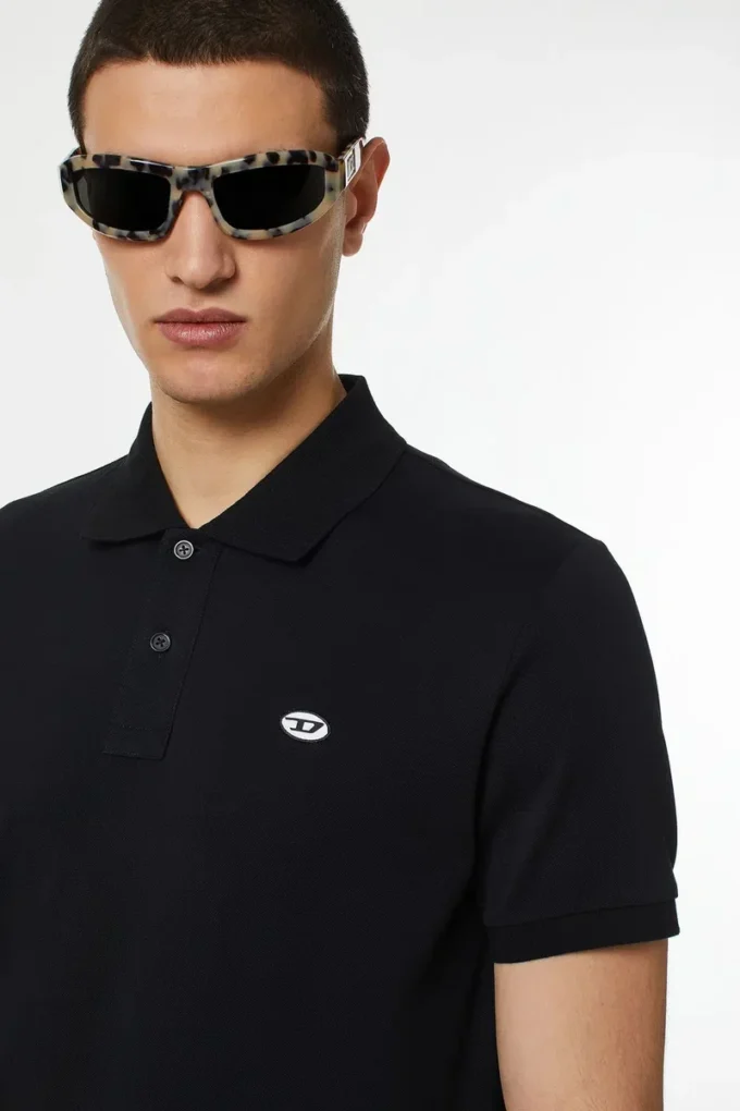 t-smith-doval-pj Polo shirt with D oval Patch