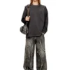 t-thug-t-shirt Long-sleeve T-shirt with faded effect