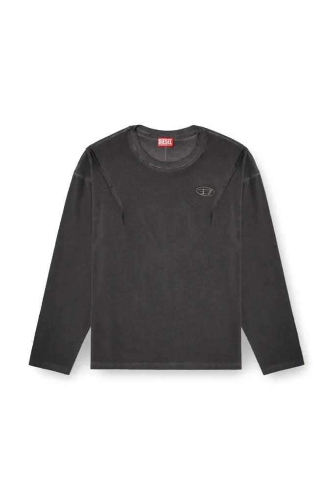 t-thug-t-shirt Long-sleeve T-shirt with faded effect