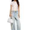 t-unclau Jersey top with all-over print