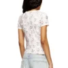 t-unclau Jersey top with all-over print