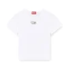 t-uncutie-long-od-q1 Slim fit T-shirt with cut-out Oval D