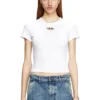 t-uncutie-long-od-q1 Slim fit T-shirt with cut-out Oval D