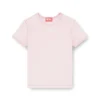 t-uncutieslong-od Slim-fit T-shirt with metallic Oval D