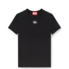 t-uncutieslong-od Slim-fit T-shirt with metallic Oval D
