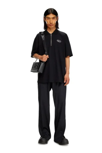t-vor-od Polo shirt with half zip