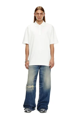 t-vort-megoval-d Polo shirt with maxi oval D embroidery