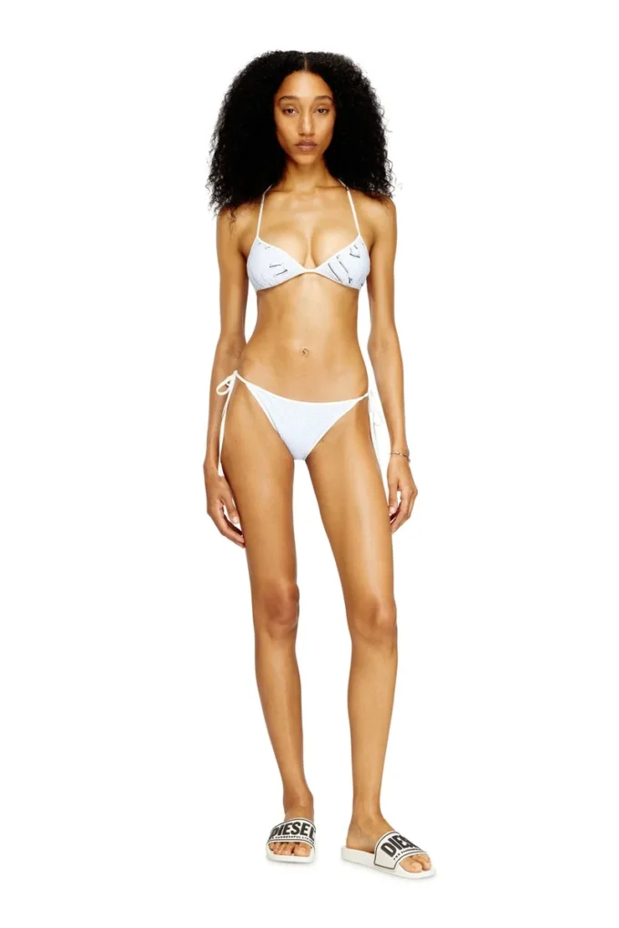 taylor-d-core Bikini bottoms with gingham print