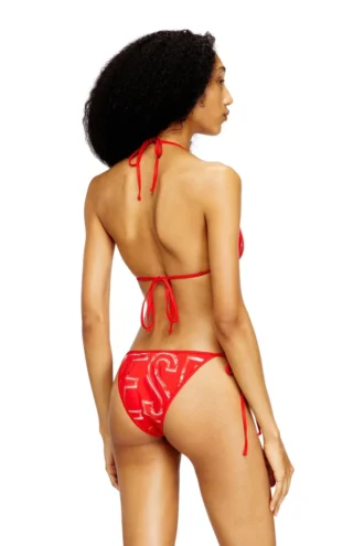 taylor-d-core Nylon bikini bottoms with side ties