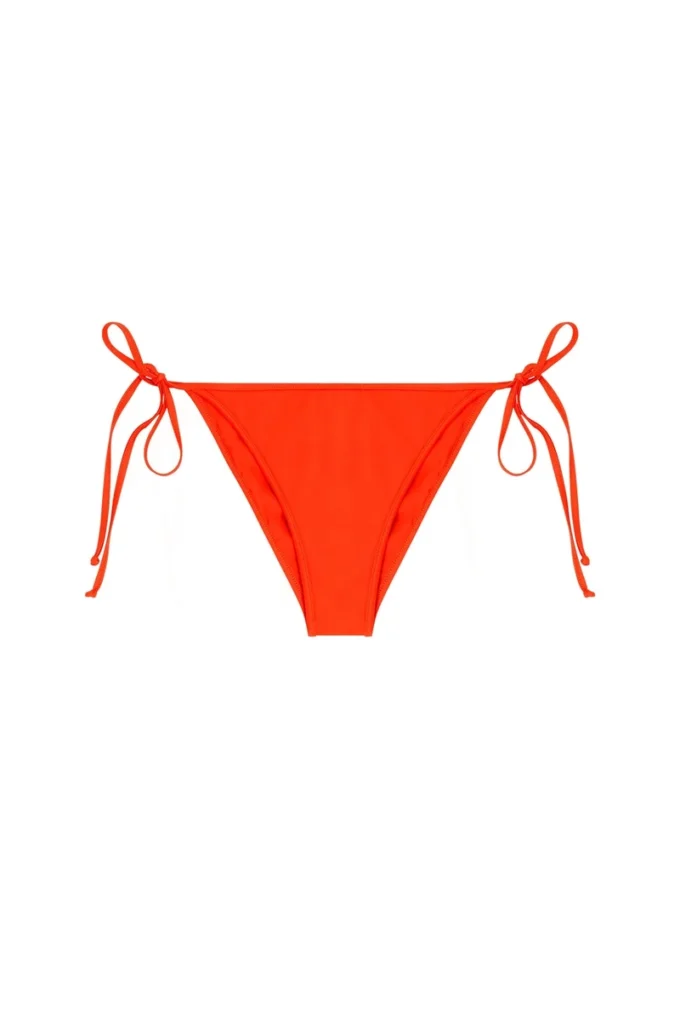 taylor-d-core Nylon bikini bottoms with side ties