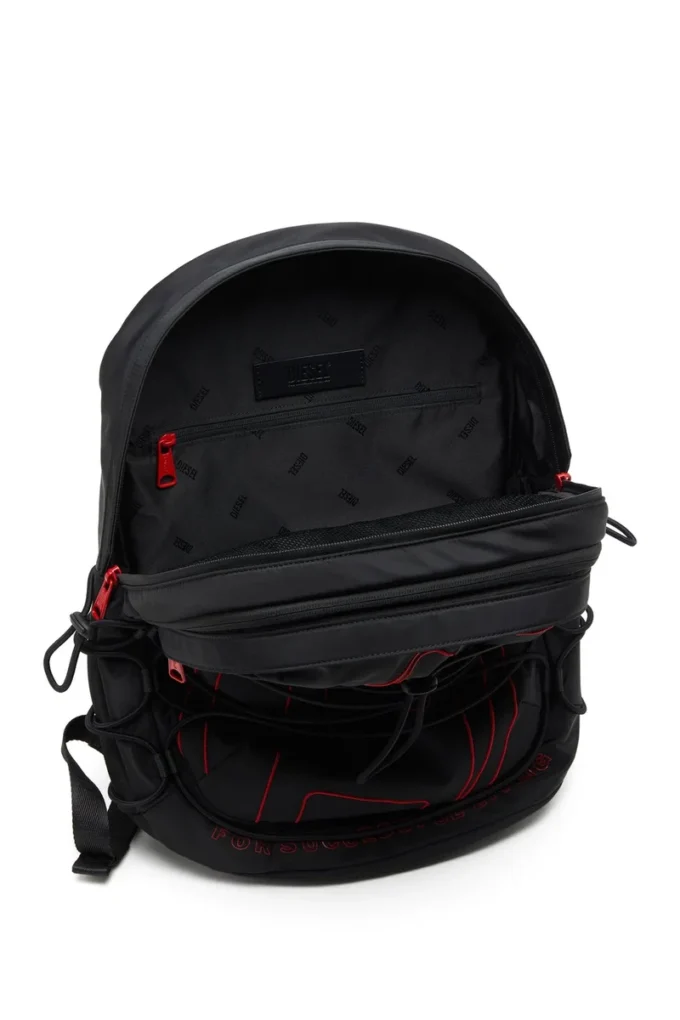 tech-d backpack x Tech-D-Nylon backpack with Oval D embroidery