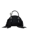 trash-d top handle Trash-D-Bandana handbag in jersey and leather
