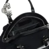 trash-d top handle Trash-D-Bandana handbag in jersey and leather