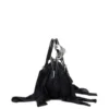 trash-d top handle Trash-D-Bandana handbag in jersey and leather