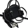 trash-d top handle Trash-D-Bandana handbag in jersey and leather
