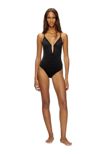 ufby-oval-d-bodysuit Microfibre bodysuit with crystals