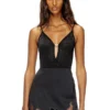 ufby-oval-d-bodysuit Microfibre bodysuit with crystals