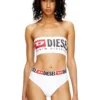 ufsb-melanie Strapless bra with maxi logo