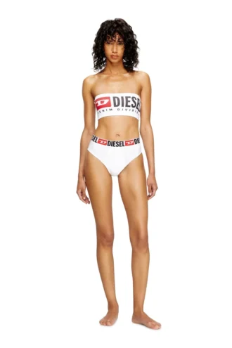 ufsb-melanie Strapless bra with maxi logo