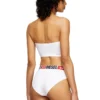 ufsb-melanie Strapless bra with maxi logo