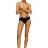 ufst-stars-threepack 3-pack thongs with logo waist