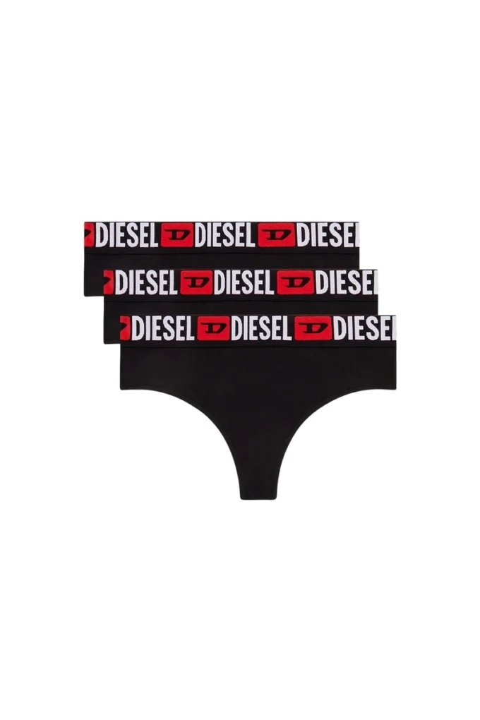 ufst-stars-threepack 3-pack thongs with logo waist