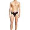 umbr-andrethreepack Three-pack of solid-colour briefs