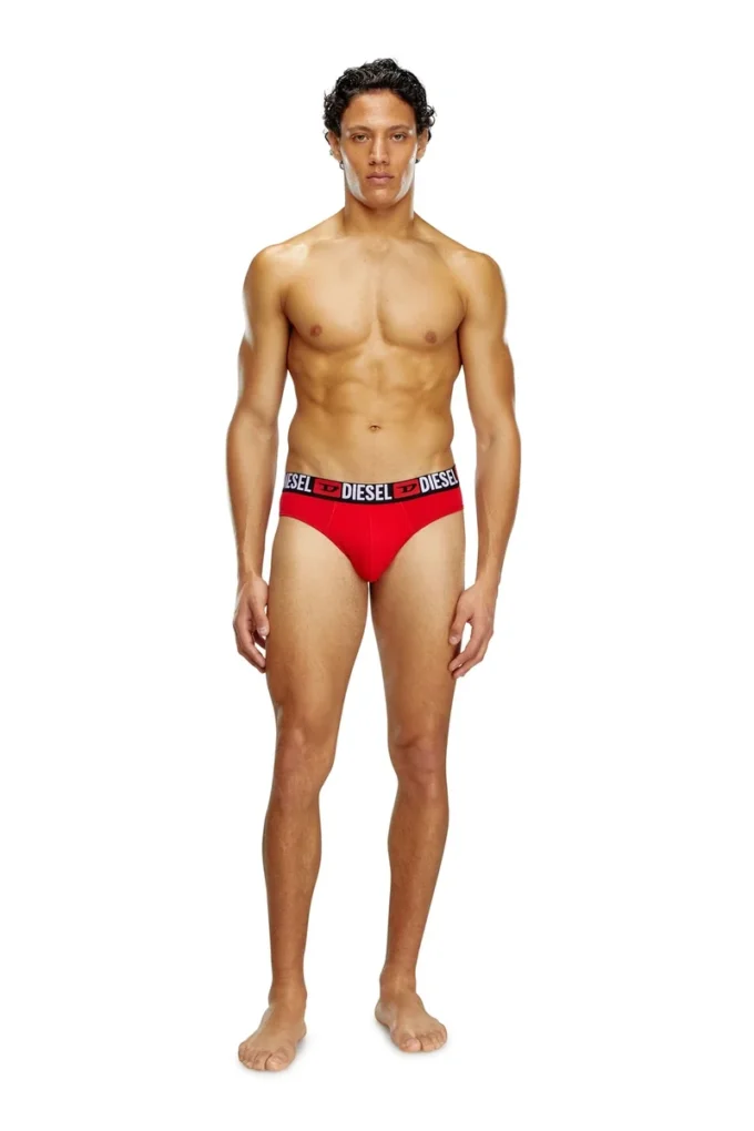 umbr-andrethreepack Three-pack of solid-colour briefs