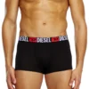 umbx-damienthreepack Three-pack of all-over logo waist boxers