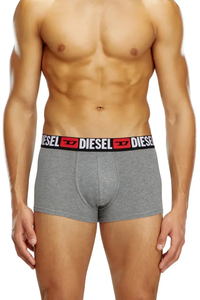 umbx-damienthreepack Three-pack of all-over logo waist boxers