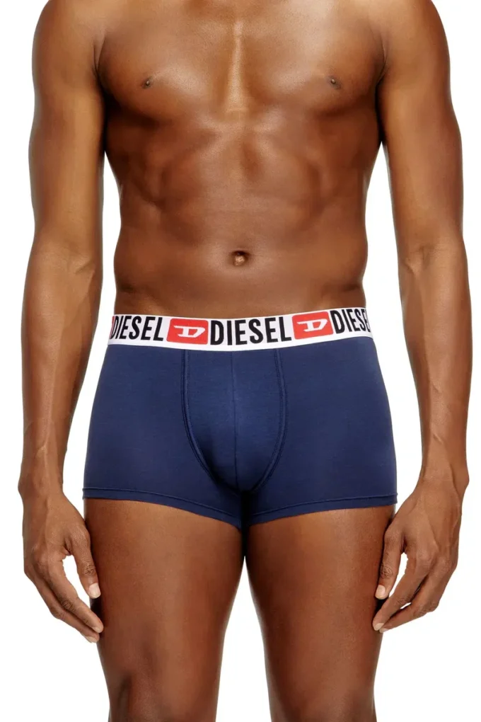 umbx-damienthreepack Three-pack of all-over logo waist boxers