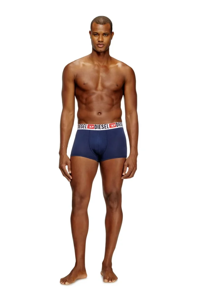 umbx-damienthreepack Three-pack of all-over logo waist boxers