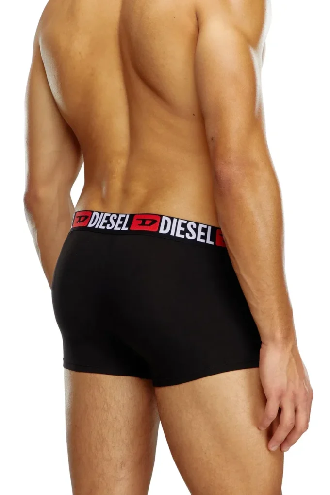 umbx-damienthreepack Three-pack of all-over logo waist boxers