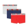 umbx-damienthreepack Three-pack of all-over logo waist boxers