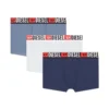 umbx-damienthreepack Three-pack of all-over logo waist boxers